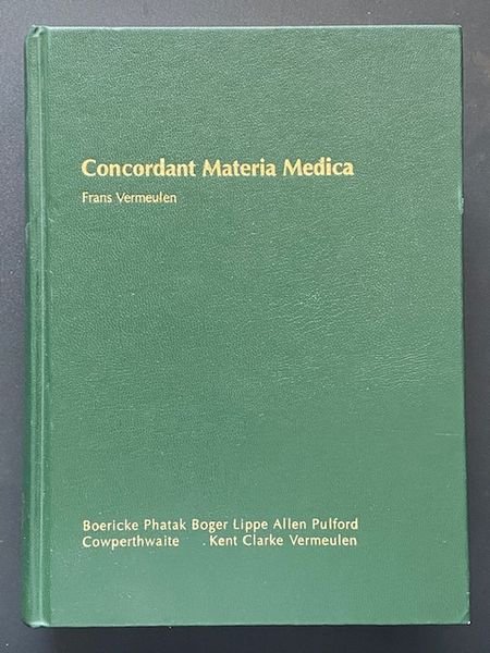 洋書 Concordant Materia Medica by Vermeulen Concordant Materia Medica by Frans Vermeulen | Goodreads